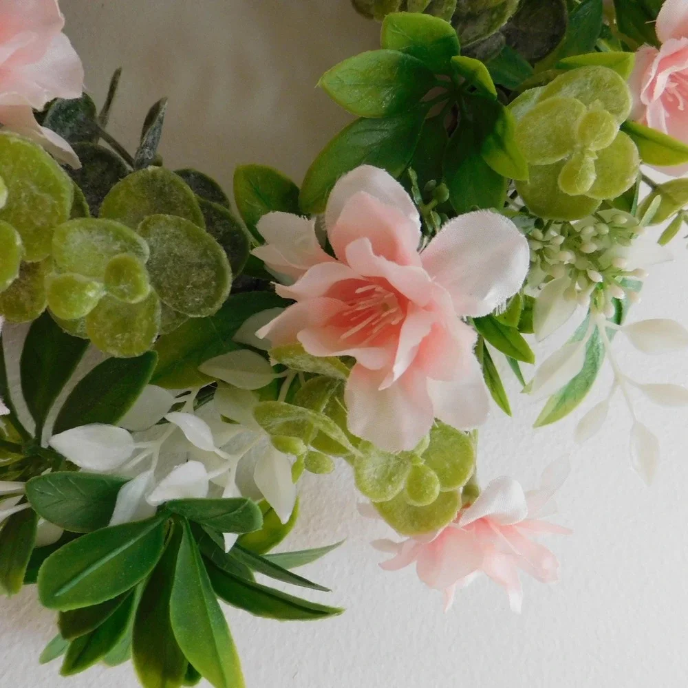 Small Wreath Greenery Floral Spring Mothers Day Birthday‎ Valentines